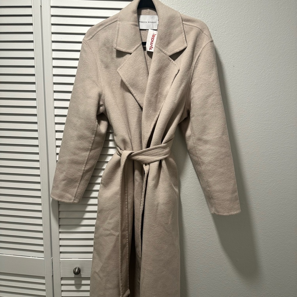 Rebecca Minkoff Classic Tan Trench Coat
